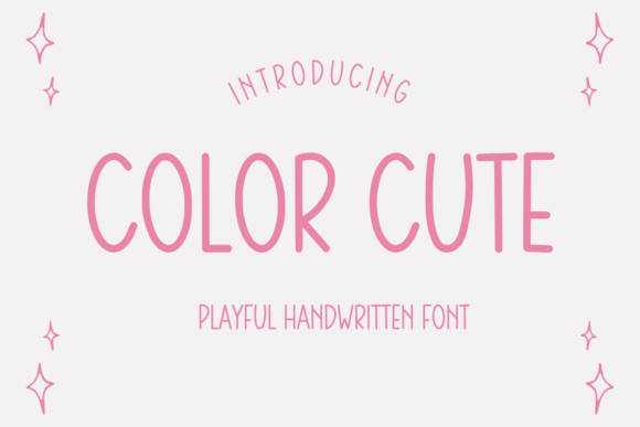 Color Cute: A Playful Font for Modern Crafters