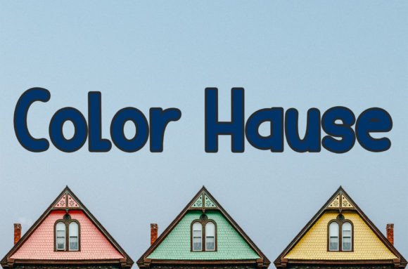 Color Hause: A Handwritten Font for Authentic Design
