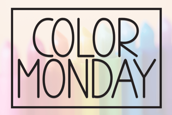 Color Monday: The Handwritten Font That Blends Sophistication and Whimsy