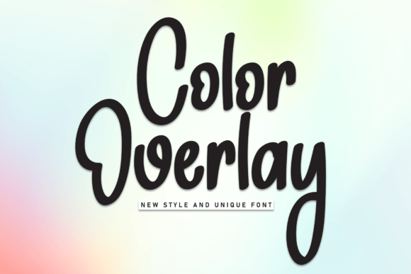 Color Overlay: Bold, Hand-Drawn Color for Your Text