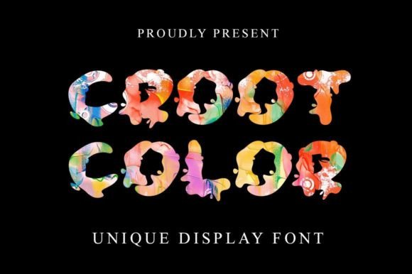 Croot Color: A Playful Font for Authentic Designs
