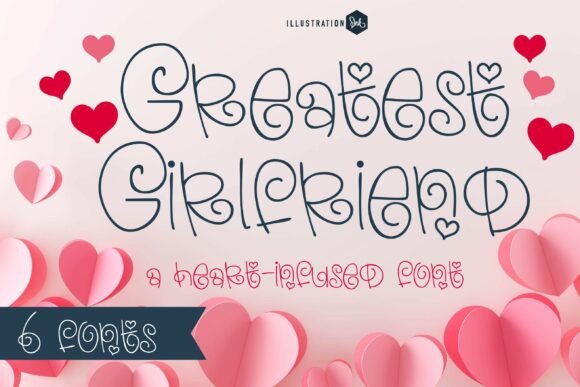 Greatest Girlfriend: A Font That Dances with Joy