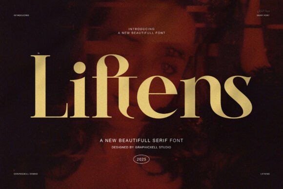 Liftens: A Serif Font with Golden Proportions