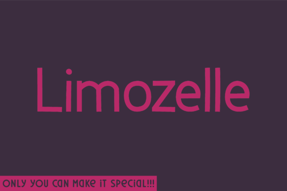 Limozelle: The Font That Makes Your Message Pop