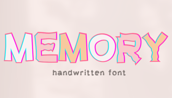 Memory: A Display Font That Whispers Magic Into Your Designs