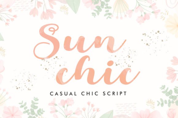 Sunchic: A Bold Script Font for Standout Branding